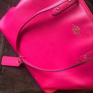 Pink Coach Bag
